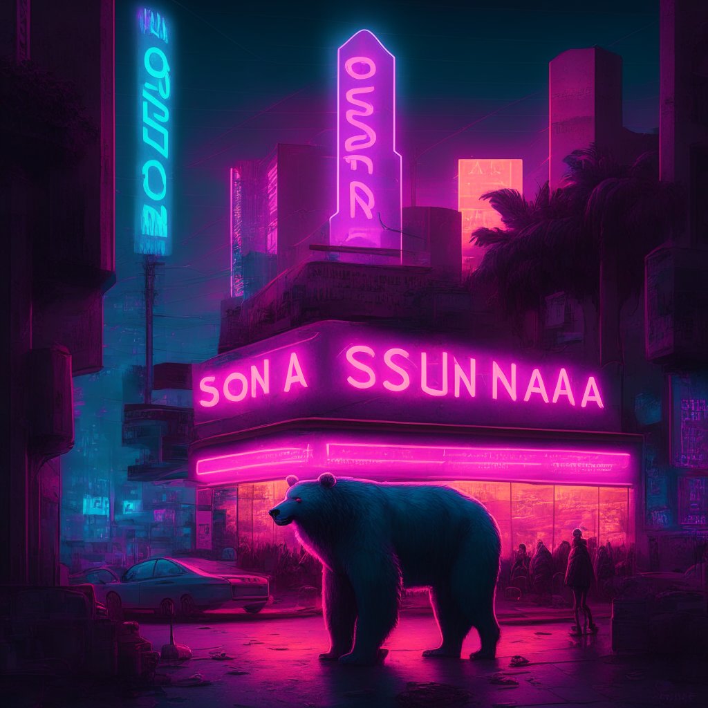 Chain_Review's tweet photo. When courts say "sell it," $SOL suffers a 2% bear hug 🙆‍♂️📉. But don't lose hope, remember what doesn't kill us makes our portfolio diverse. Might we suggest the up-and-coming $WSM? 💪🚀 #CryptoSafetyFirst🔐 #BlockchainFuture🕹️
https://t.co/Y6lNpIYWJd https://t.co/Vj2SkRCr0O