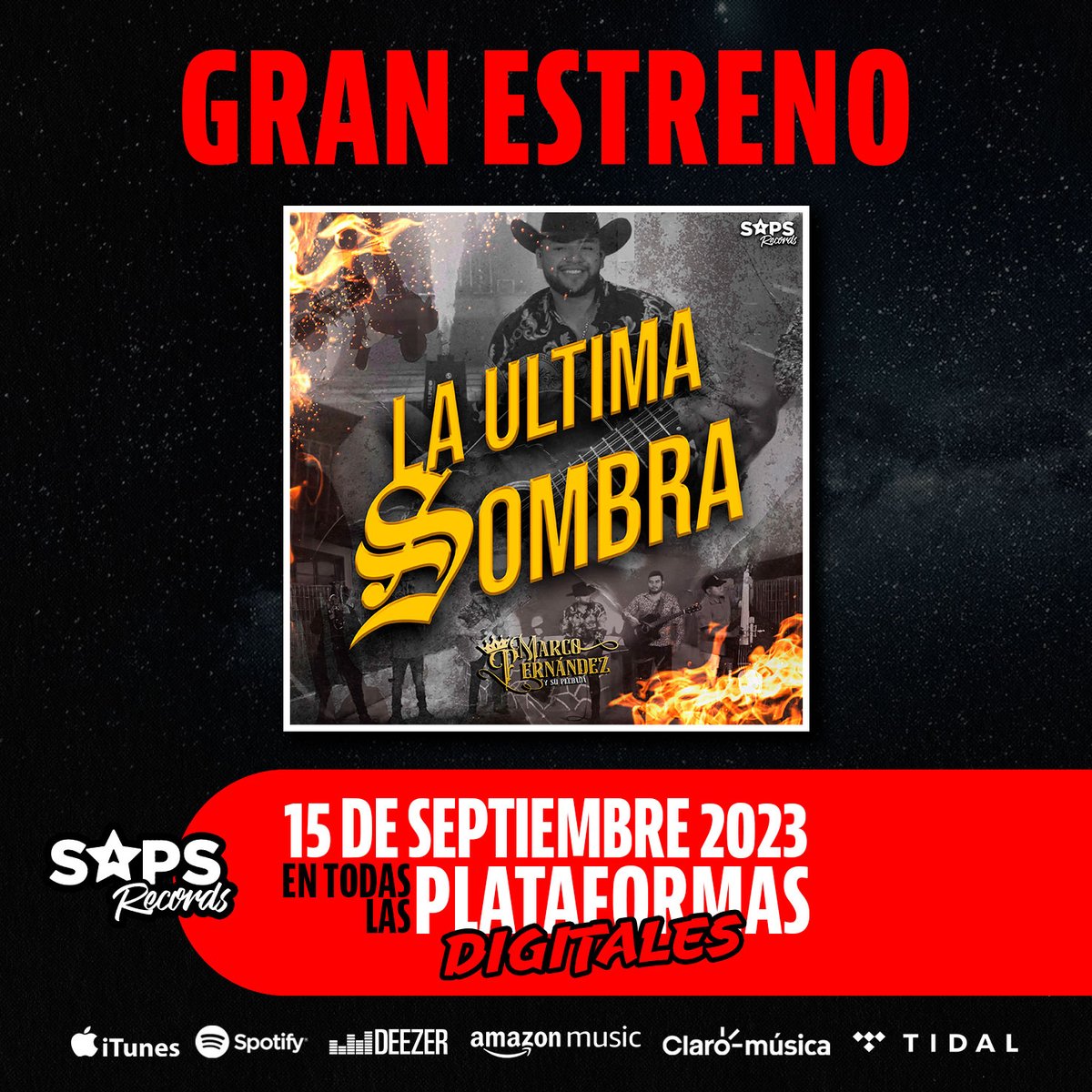 ¡Plebada no se pierdan el lanzamiento de "La Última Sombra"!