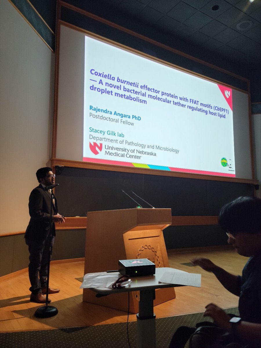 Gilk Lab (@gilklab) on Twitter photo Congratulations to our senior post-doc <a href="/Rajangara/">Rajendra Angara Ph.D.</a> on his talk at Cold Spring Harbor Meetings- Microbial Pathogenesis & Host Response. #cshlhost19 #gilklab Congratulations to our senior post-doc <a href="/Rajangara/">Rajendra Angara Ph.D.</a> on his talk at Cold Spring Harbor Meetings- Microbial Pathogenesis & Host Response. #cshlhost19 #gilklab