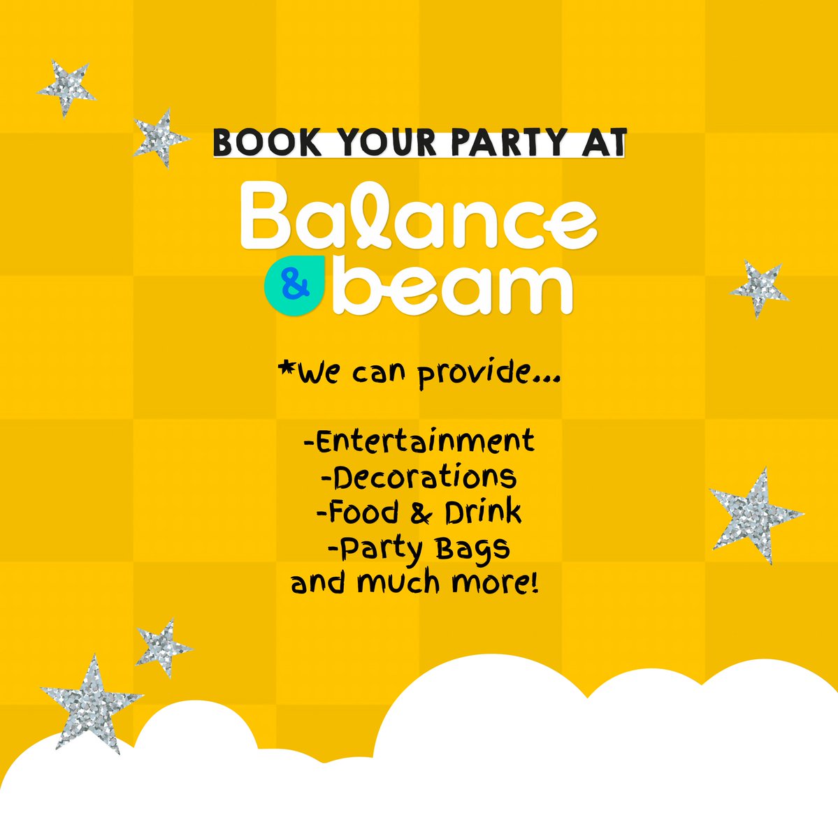 BalanceAndBeam's tweet photo. Whether it's their first try at gymnastics or you could have a household of budding Olympians, the key to our parties is FUN! Parties are for children of all ages in our custom designed, bright and colourful gym.

To view our party packages visit https://t.co/qZ7o53YLrH

#party https://t.co/oOgjq6rPvK