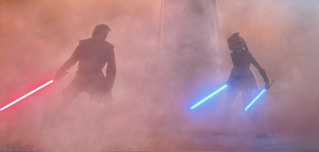 #Ahsoka Part Five: Shadow Warrior is currently at a 9.5 rating on IMDb, making it one of the highest rated Star Wars episodes ever