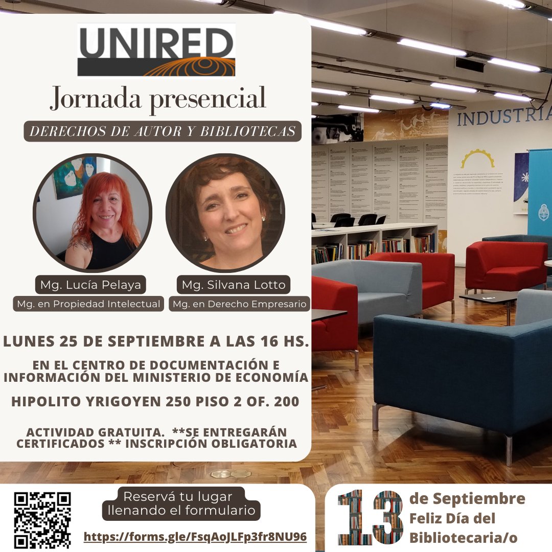 Requiere inscripción en: forms.gle/FsqAoJLFp3fr8N…