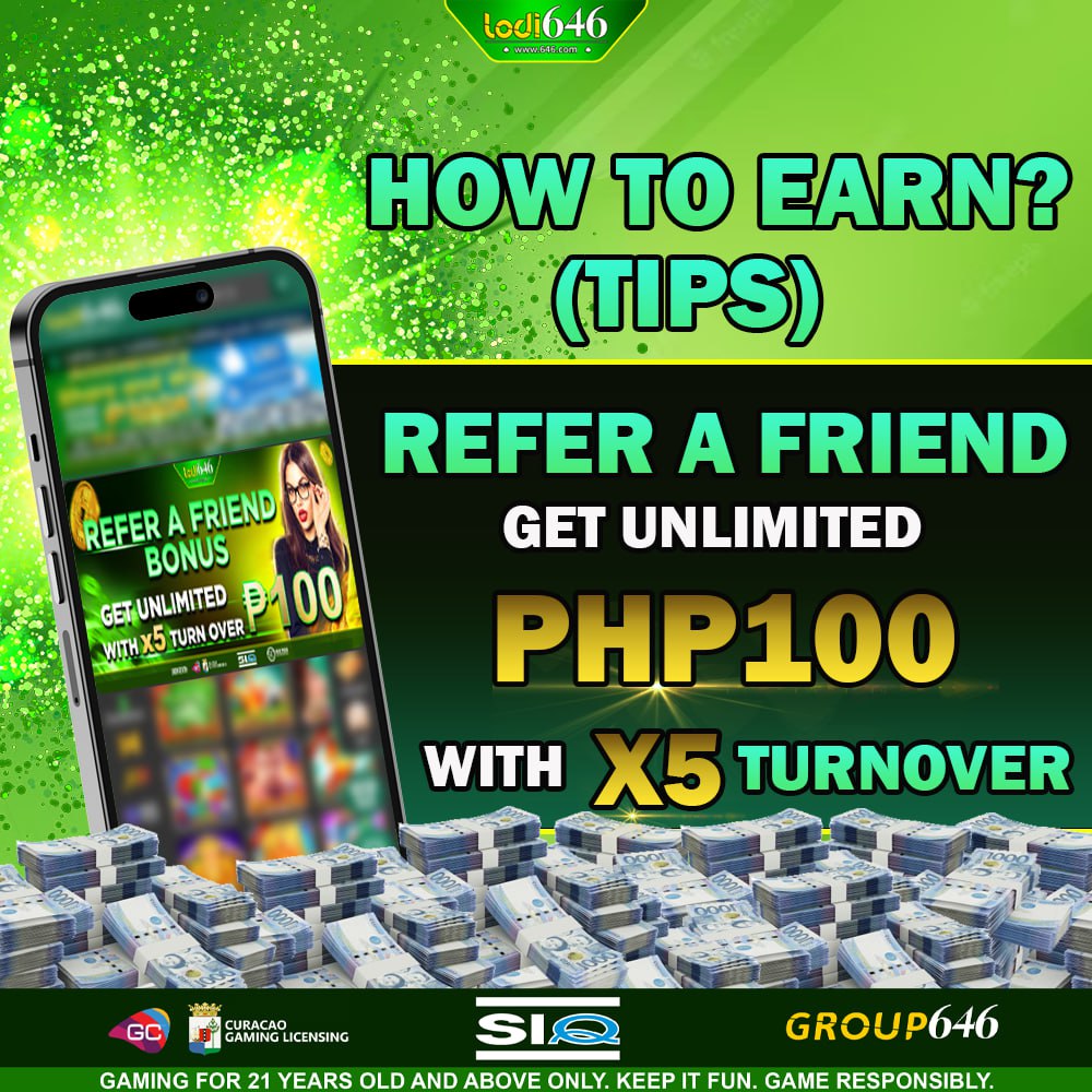 Lodi646Partners's tweet photo. 🤩 Wazzup mga ka-LODI! Naghahanap ba kayo ng pagkakakitaan na walang ilalabas na kahit piso. Kahit nasa bahay ka lang?  💵🤑

Wag mag-alala sagot ni LODI646 yan❗️

📥 REGISTER HERE:
➡️ https://t.co/s8I0LcaY5h

📥 Follow LODI646 Partners: 
➡️ https://t.co/t9EAxtox4j 

#LODI646 https://t.co/XxTuWqJx0B