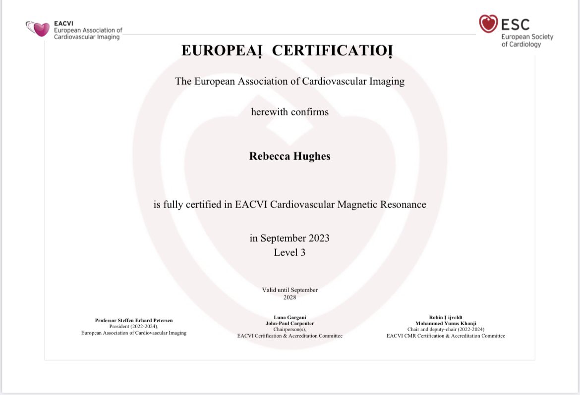 Level 3 CMR positive! Endless thanks to my wonderful supervisors and all of those who’ve helped along the way @JccmoonMoon @gabycaptur @sado_dan @dr_manisty @ThomasTreibel @mohiddinsam @LuisRLopesDr