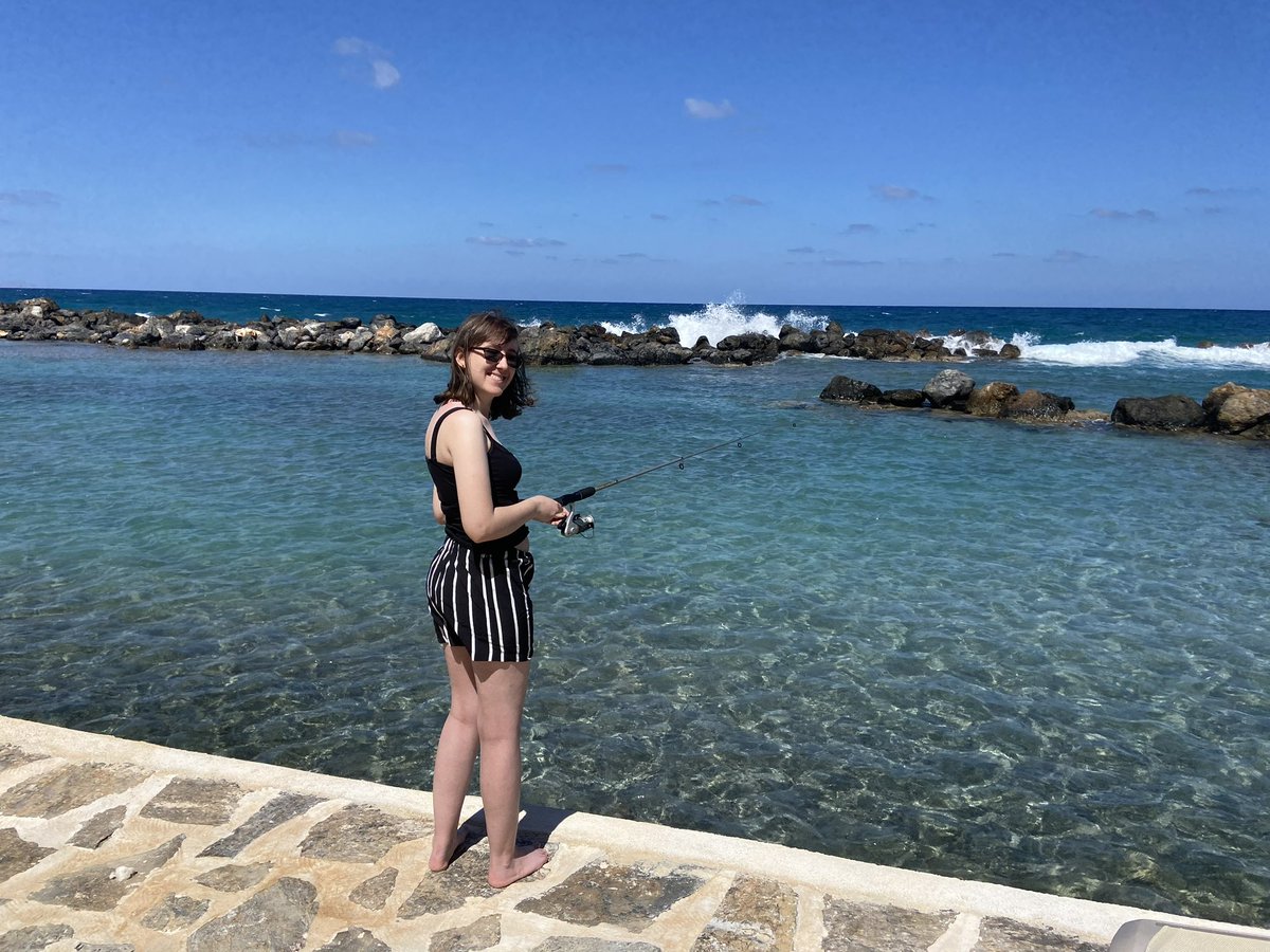 Will take this over Peterborough any day of the week 🇬🇷 (and yes I did catch 3 fish 🥹)