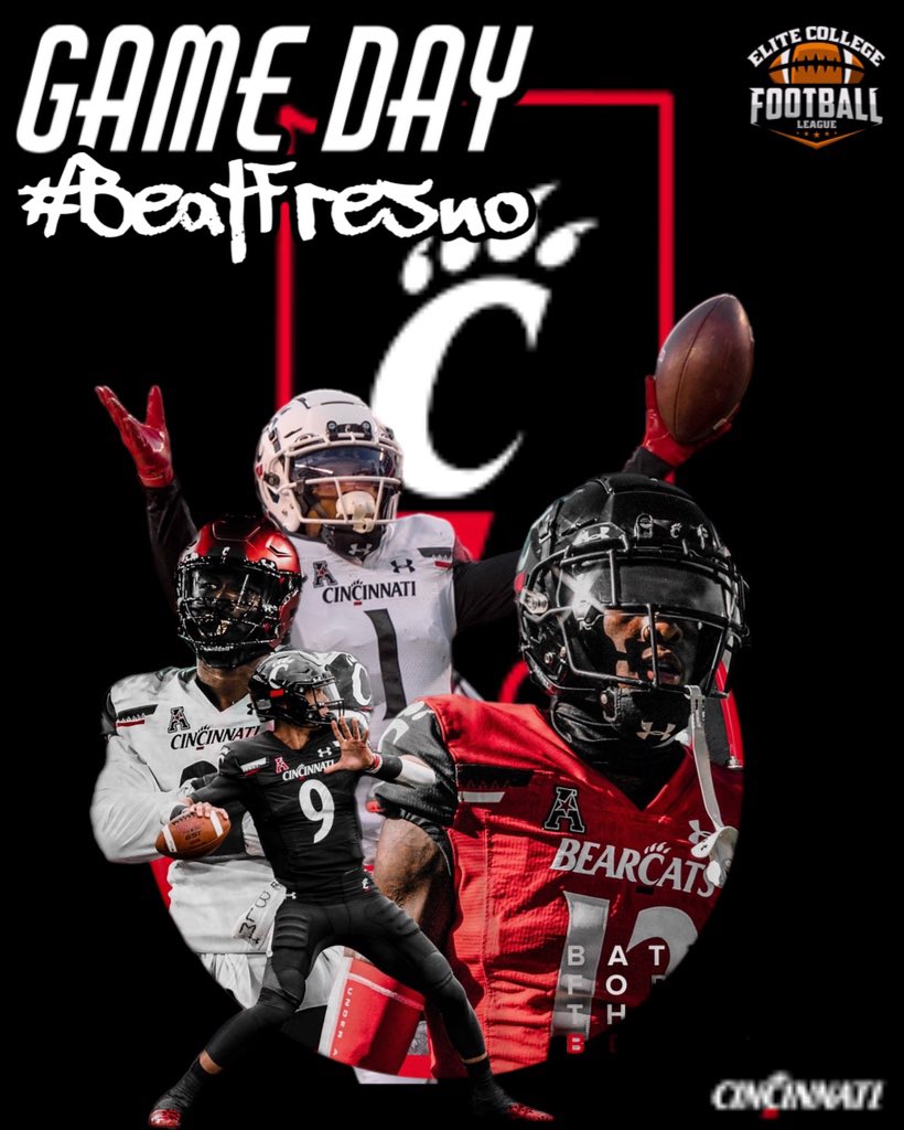 TONIGHT AT 8:30PM EST ‼️ 
#BearcatSzn 
#BeatFresno 
<a href="/ECFL_21/">E.C.F.L.</a>