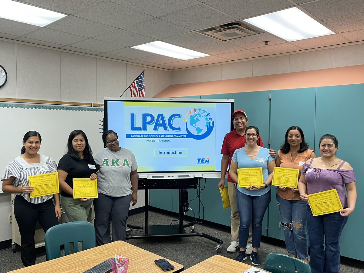 annaagirman's tweet photo. AFEs Volunteer parents had the opportunity to complete their LPAC training!#choosetocare
@AFE_Stars @FBISD_MSD @FortBendISD https://t.co/oeOX73MblI