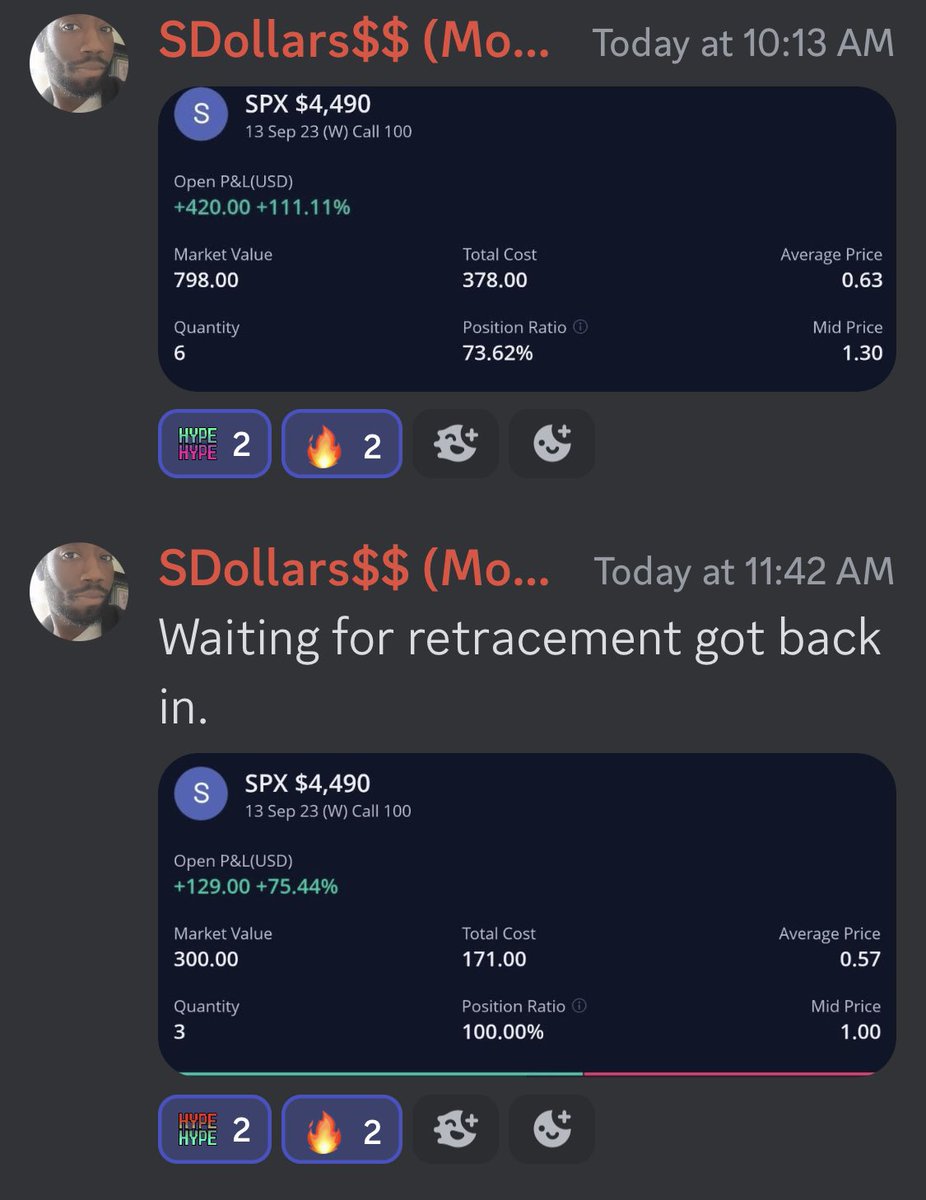 PreciselyFunded's tweet photo. Our mod @SDollars282 always making that 💰💰 https://t.co/BwRtJhinfC https://t.co/rFvcFs9ZD2