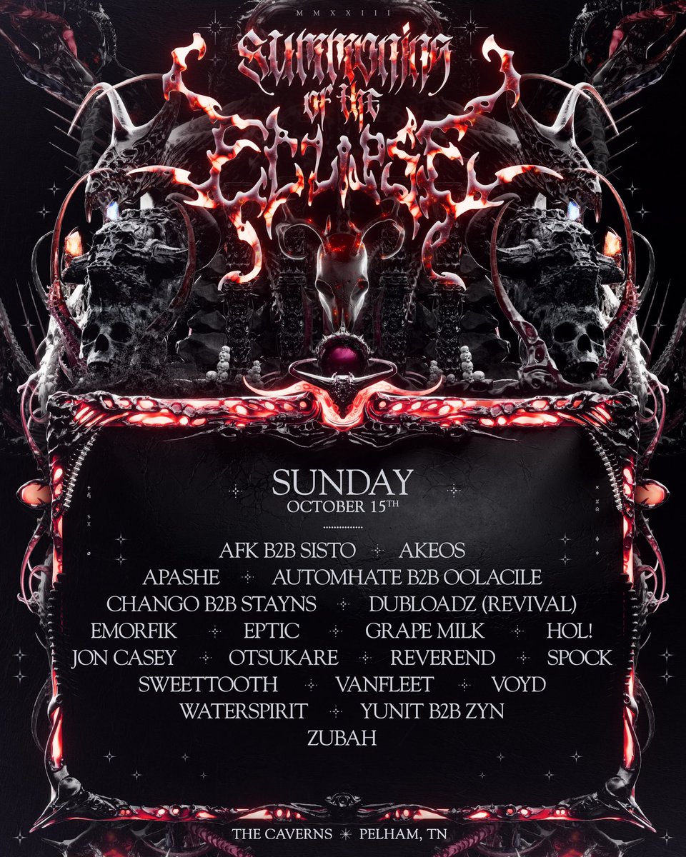 Your Single Day Lineups Are Here 🦇

Set your alarms. A very limited supply of Single Day Passes go on sale TOMORROW at 12pm CT.