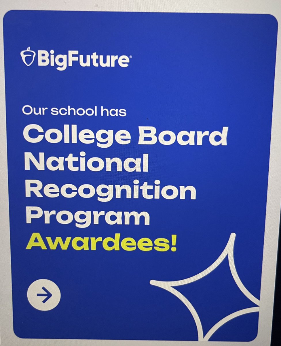 Congratulations to our Hornets!!!🐝✨💙 #CollegeBoard