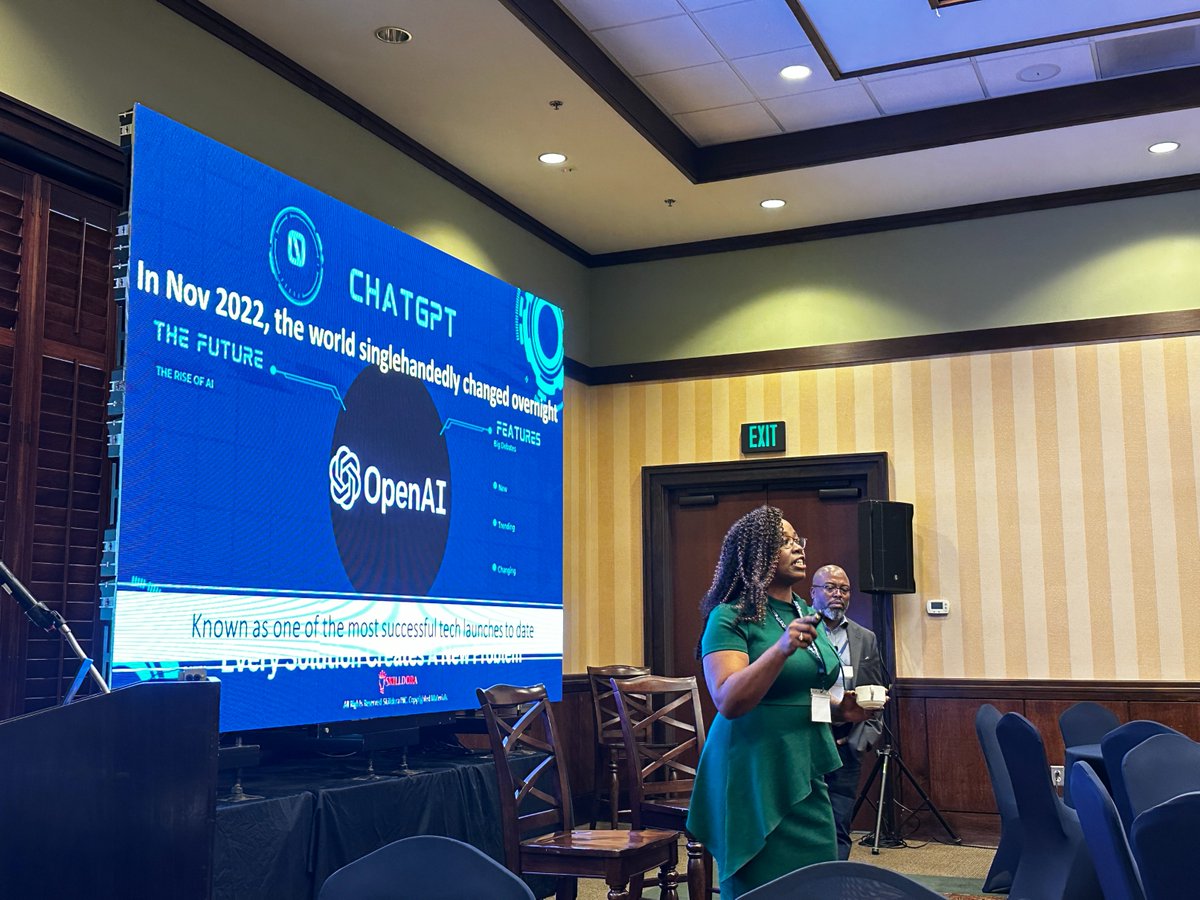 sccompetes's tweet image. We&apos;re having a espresso with Dawn &amp;amp; DeMario Mcilwain and learning about AI Ethics from two pioneers of AI in education! #SCDecoded