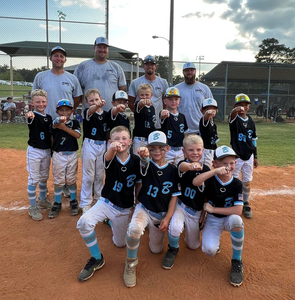 8u squad with some Bling! 💍 <a href="/PerfectGameUSA/">Perfect Game USA</a>