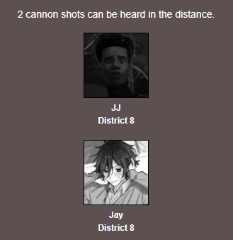 sabbyschaos's tweet photo. here we go again lovelies #chaosgames 
bye bye to @nerdyahhJJ and @jayinui , no win for district 8 --

also this part is INSANE https://t.co/IHbqLybtkG