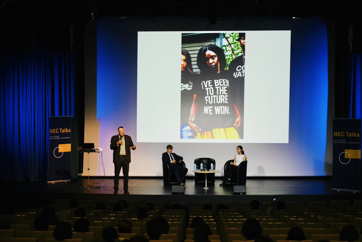 HECParis's tweet photo. "I've been to the future. We've won."
That #Blacklivesmatter slogan inspired me. What if we thought we could make a better and sustainable future happen, away from collapsology?
@robintransition #HECTalksxHopkins #transition @HECParisSnO https://t.co/CiOKIJLkXw