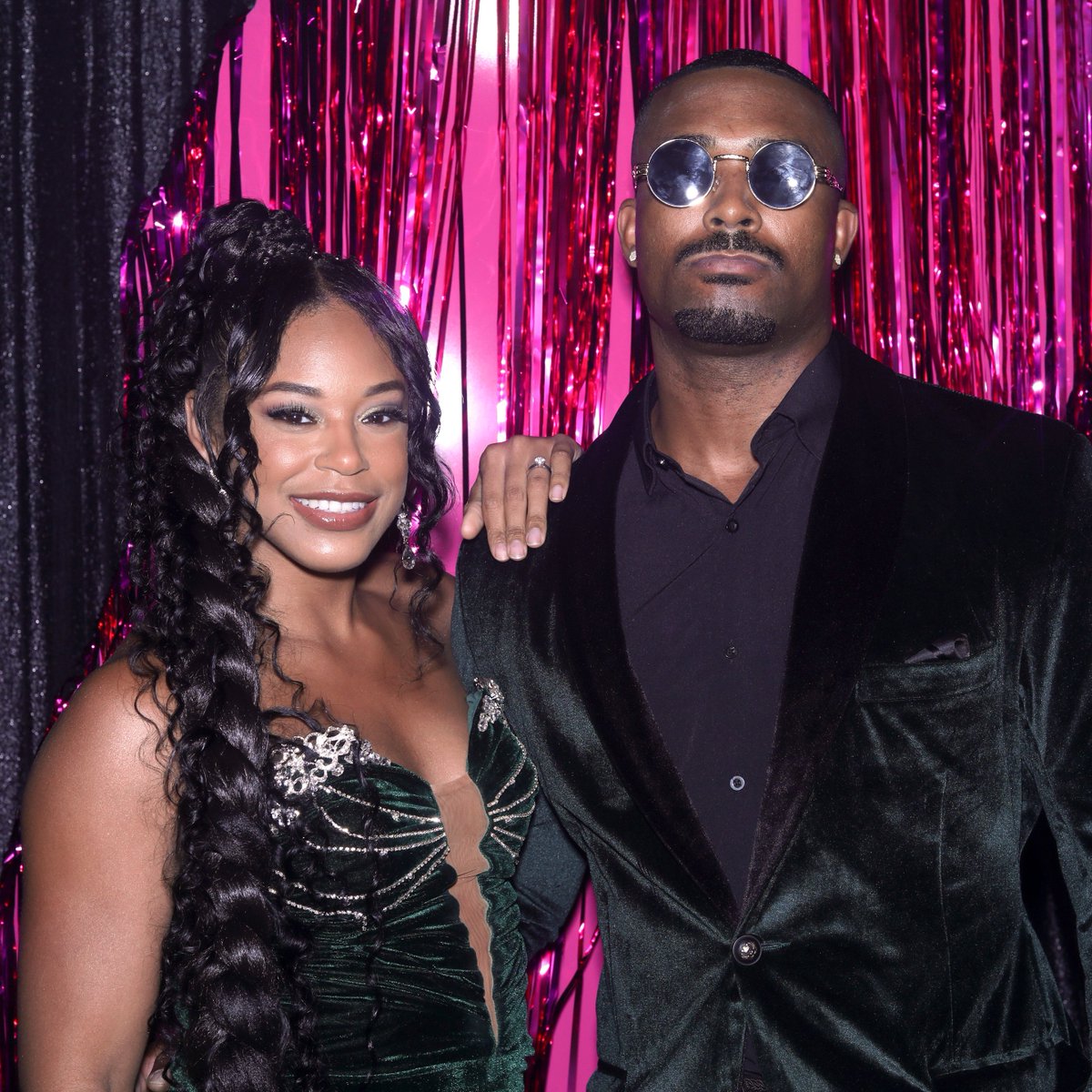 WWE's tweet photo. .@BiancaBelairWWE &amp; @MontezFordWWE were looking 🔥🔥🔥 at #VMAS last night!

@vmas https://t.co/NM5VeDShcH