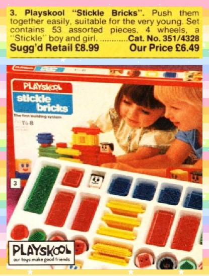 OldSchoolBooks1's tweet photo. I always wanted some #StickleBricks. It was the toy of choice at school. But, we were always a Lego house and a Lego house we stayed through my childhood (and adulthood)! #vintagetoys #toys https://t.co/tCCFU6PILM