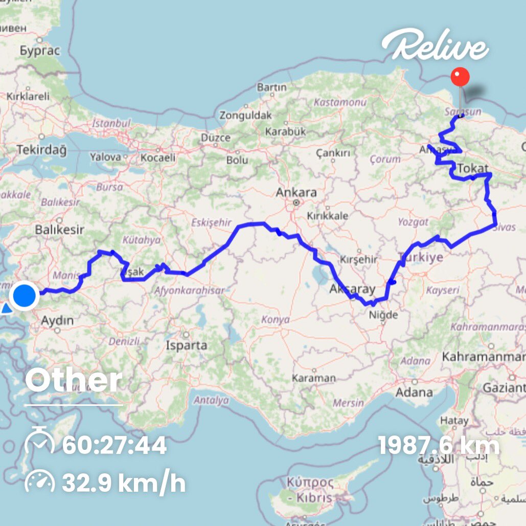 AdnannKurt's tweet photo. TransAnatolia 2023 macerası.
17 şehir, ~2000km, 7gün.
#TransAnatolia
#CoreExperience
#Korlas https://t.co/u1cG07Bth9
