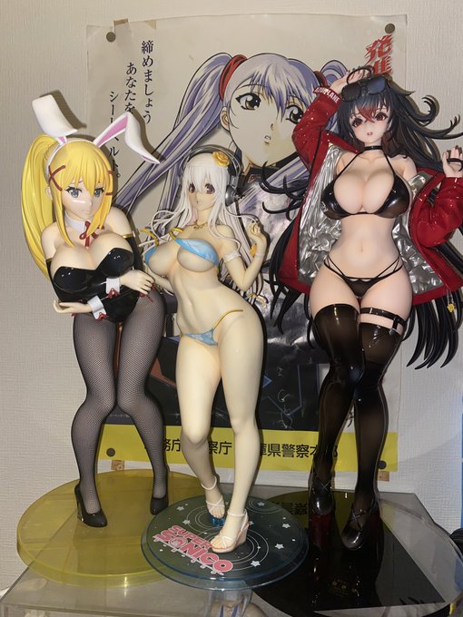 玄関開けたら1/4のオパーイなフィギャーが出迎える、悪くない 