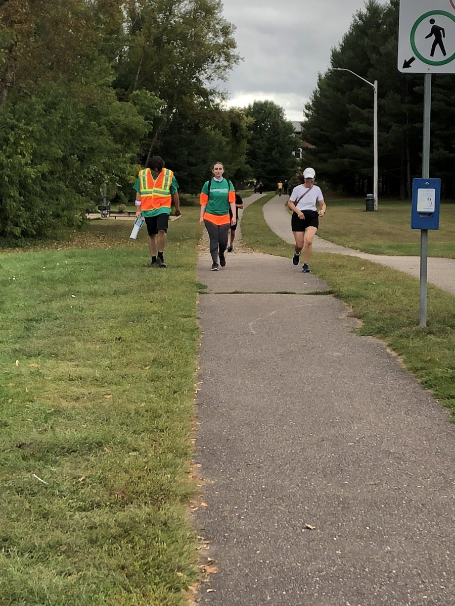 AlgonquinPEM's tweet photo. Lots of fun at our 5KM mental health walk/run for students and employees today at the Waterfront Campus. #ACHub @AlgonquinColleg @AlgonquinSA @ontariocolleges @CityPembroke https://t.co/yaBjHrSxSv