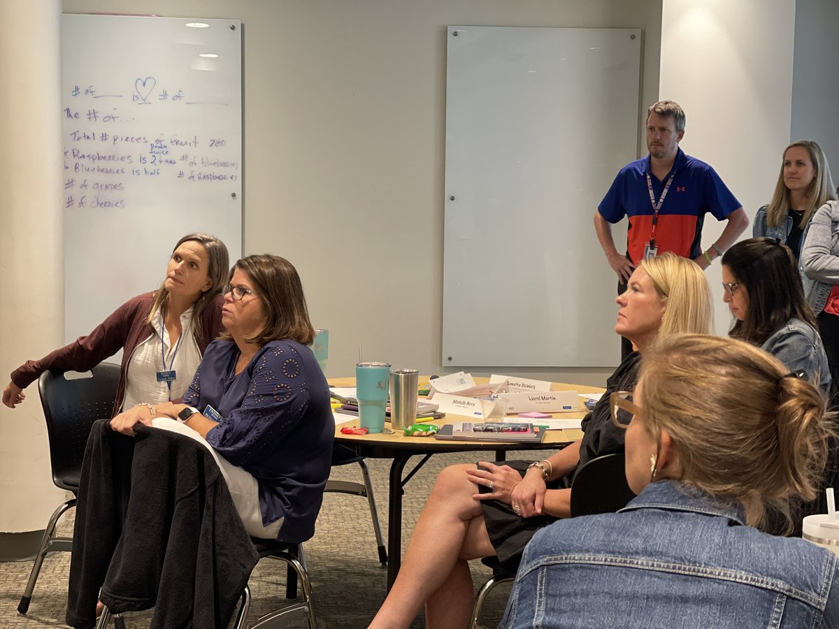 Leveraging Reasoning Routines to Teach Students to Think and Reasoning Mathematically day 1. #TrinityLearns K-6th faculty learning together to support all learners with <a href="/GraceKelemanik/">Grace Kelemanik (she/her)</a> <a href="/AmyLucenta/">Amy Clark Lucenta has flown to blue sky</a> #FosteringMPs
