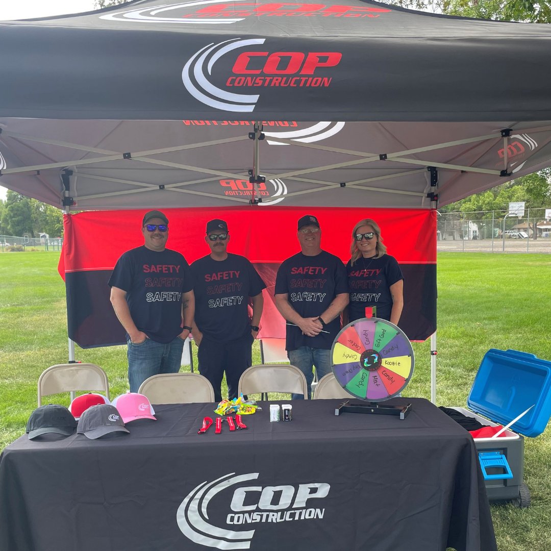 COPConstrLLC's tweet photo. The COP Team had a great time at the P66 Meet in the Park event at South Park in Billings, MT last week. Thank you @phillips66 for giving back to the community and allowing us to be part of it.

#WeAreCOP #COPfamily #COPlife  #nowhiring #utahjobs #montanajobs https://t.co/LxdCI1fDvp