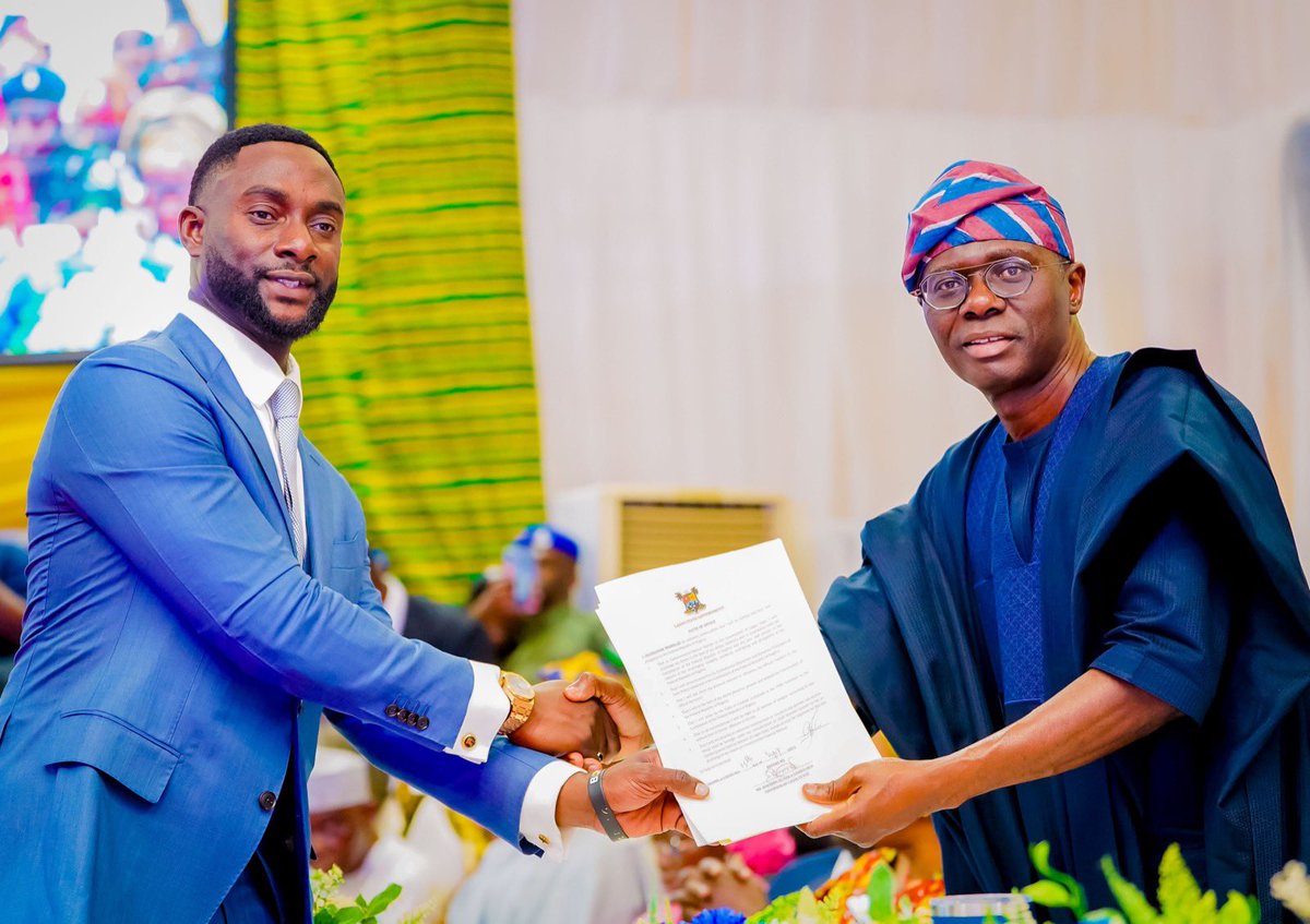 Congratulations 🎊 to Badagry's Hon. Ibrahim Layode @Oil88official the newly appointed Commissioner for Home  Affairs &amp; Culture and Mr. Mobolaji Ogunlende <a href="/bolajiogunlende/">Mobolaji Ogunlende</a>, Lagos State newly appointed Commissioner for Youth &amp; Social Development

#Badagry #LagosState <a href="/followlasg/">The Lagos State Govt</a>