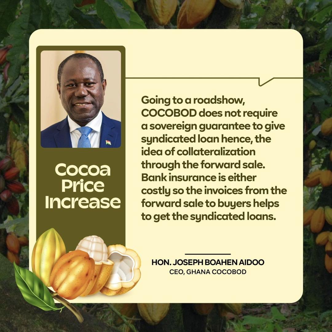 GHANA NIE, COCOA NIE!

#TheBigAnnouncement
#CocoaPriceIncrease
#BuildingGhanaTogether
