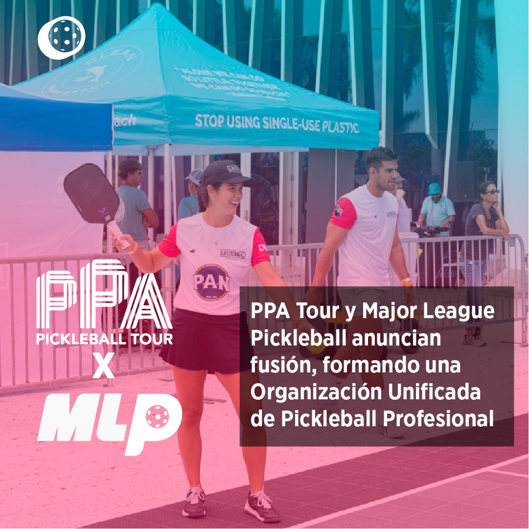 lacocinapb's tweet photo. PPA Tour y Major League Pickleball anuncian fusión, formando una Organización Unificada de Pickleball Profesional

La fusión de las dos organizaciones más grandes de pickleball profesional se llevará a cabo con una inversión de $50 millones.

1/ https://t.co/QfqHemPmvx