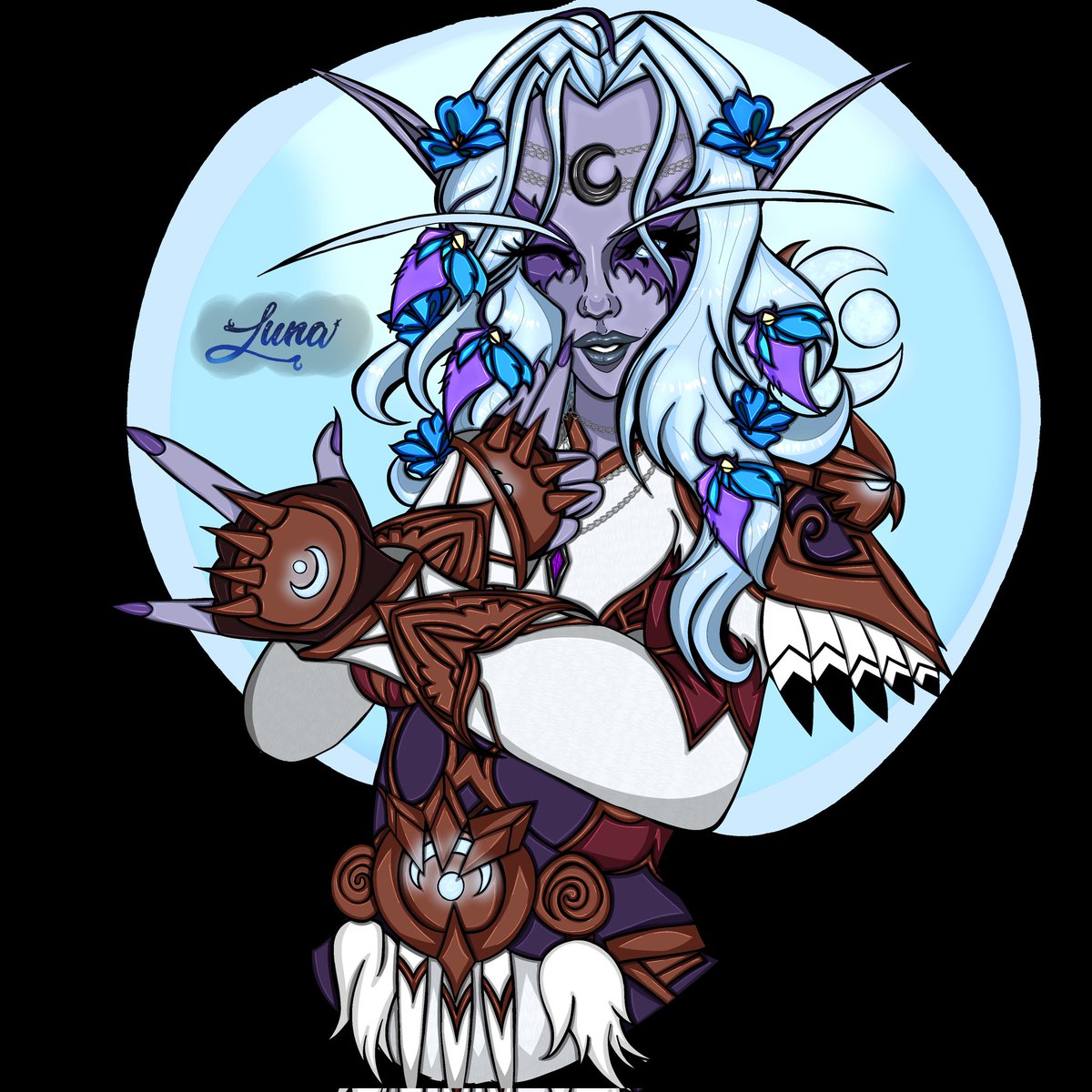 LadyFellendar's tweet photo. Despite the setbacks, the piece from my raffle on Insta for @kimlingart has been finished! ✨ https://t.co/8dre5s0ofF