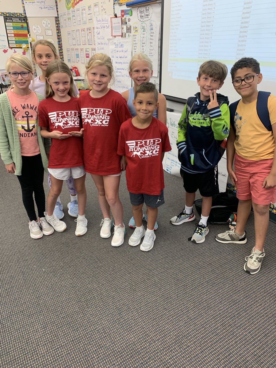 Good luck to Pups runners from our class family!  ❤️🚀 go team!!@
