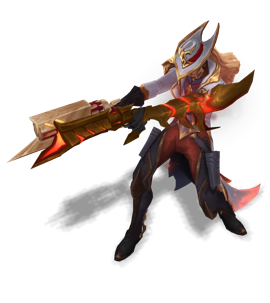 Malphite FPX Tenfold Triumph Chroma Skin LoL Splash Art 4K