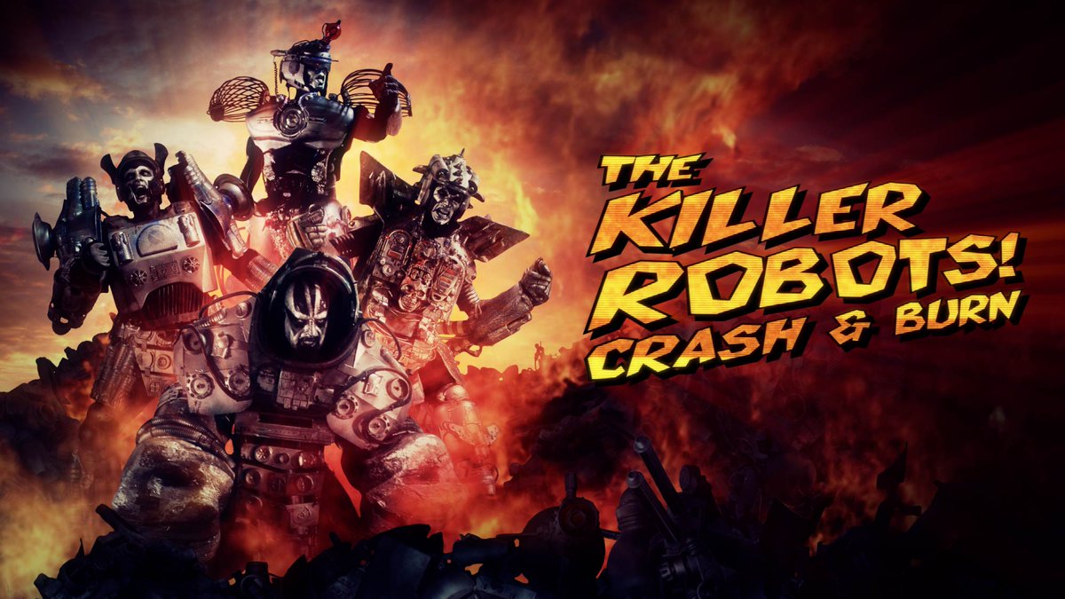 thekillerrobots's tweet image. The Killer Robots! Crash and Burn on Vudu! Check it out! vudu.com/content/browse…