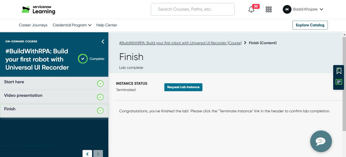 khojare_badal's tweet photo. Completed the #BuildWithRPA challenge and it was a great learning experience. 
Corporate Idea : Implementing RPA in Virtual Agent responses. Strengthening and upscaling  the bot responses by making the conversation land swiftly between VA Topic and GenAI capabilities. https://t.co/2JruP6aPoR