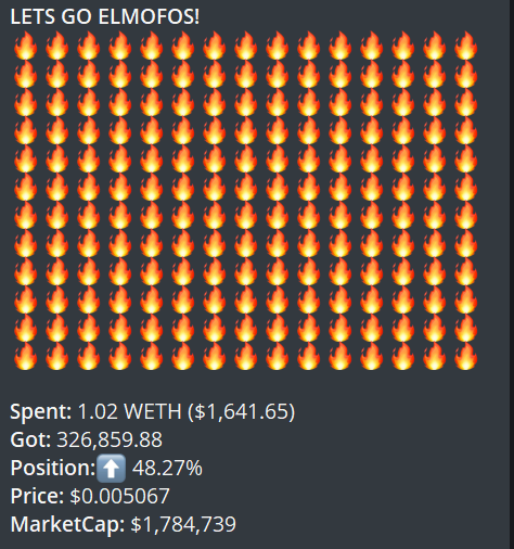 Elmo Token tweet media