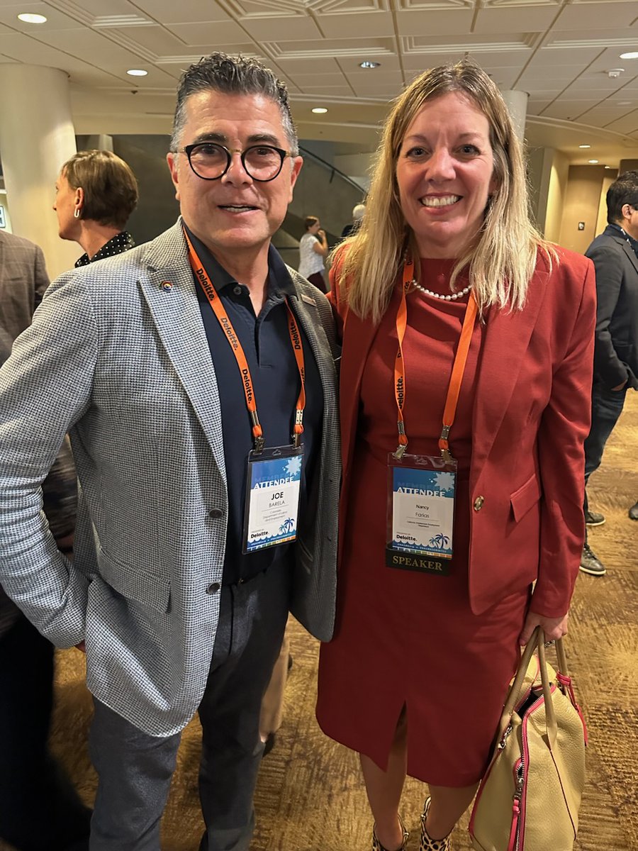 Leveraging tech is paramount in providing the best services to our customers through #EDDNext. Had a thought-provoking dialog with Joe Barela, Exec Dir of @ColoradoLabor at #NASWASummit23 on use of AI in helping UI beneficiaries seek ideal job opportunities.