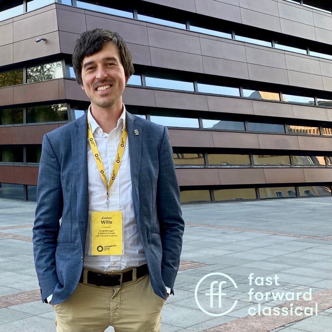 ffwdclassical's tweet photo. Gute Gespräche bei der Orchestras Now! Konferenz in Breslau. Für alle, die mich vorher gefragt hatten: Ja, hat sich sehr gelohnt hinzufahren. #ffwdclassical https://t.co/fzJNOyHwuy