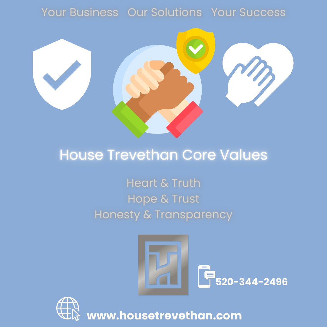 tucsontechtalks's tweet photo. These are the core values that guide us every day at House Trevethan. #corevalues #housetrevethan #whoweare #wegotyoufam https://t.co/B07ziutpry
