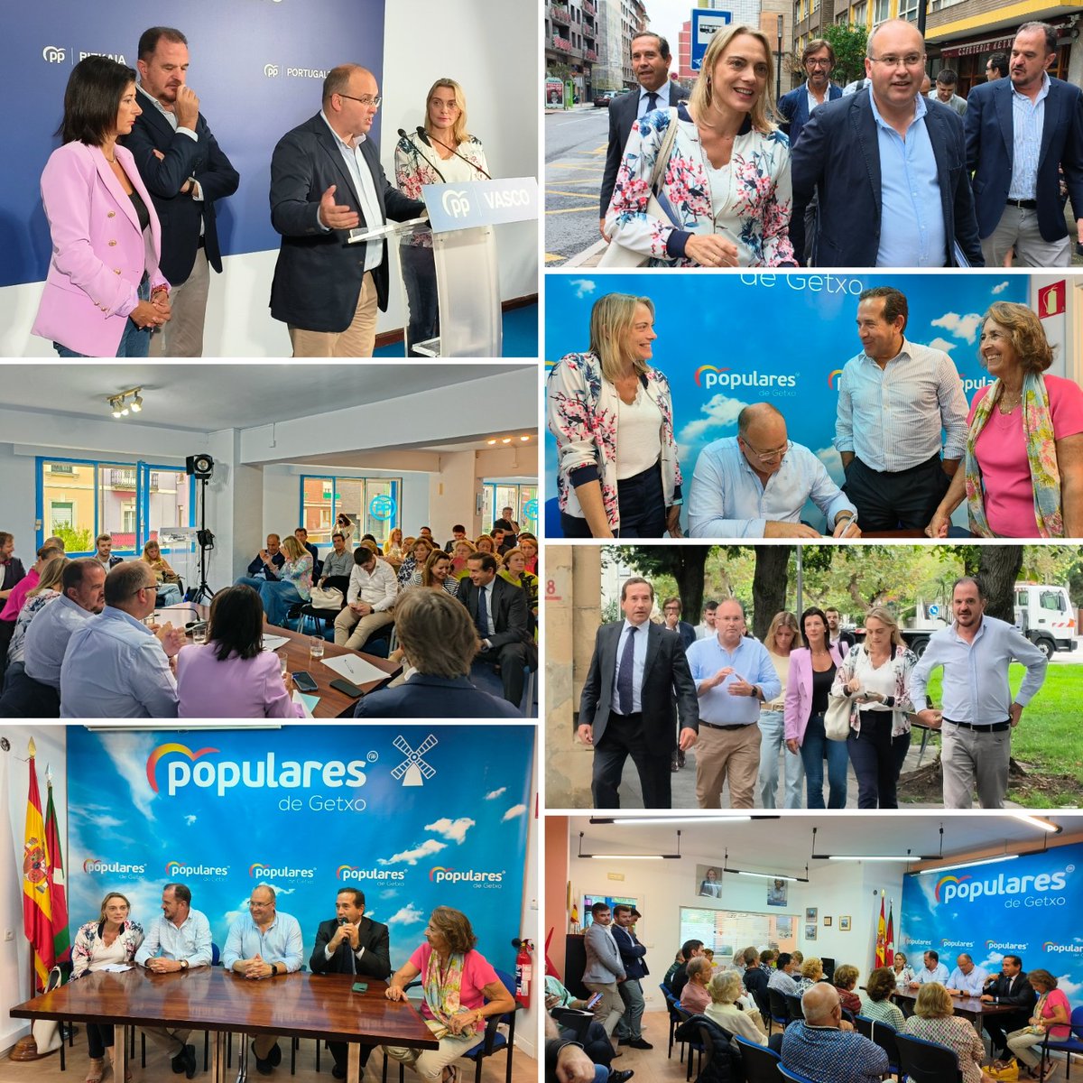 👏Hoy hemos contado con la visita del Vicesecretario de Organización Territorial de <a href="/ppopular/">Partido Popular</a>,<a href="/Mtelladof/">Miguel Tellado</a>

✅Por la mañana, ha presidido junto a <a href="/carlositurgaiz/">Carlos Iturgaiz</a> la Junta Directiva Regional en la sede de <a href="/PPPortugalete/">PP de Portugalete</a>
✅Por la tarde reunión con afiliados en la sede de <a href="/PPdeGetxo/">PPGetxo</a>