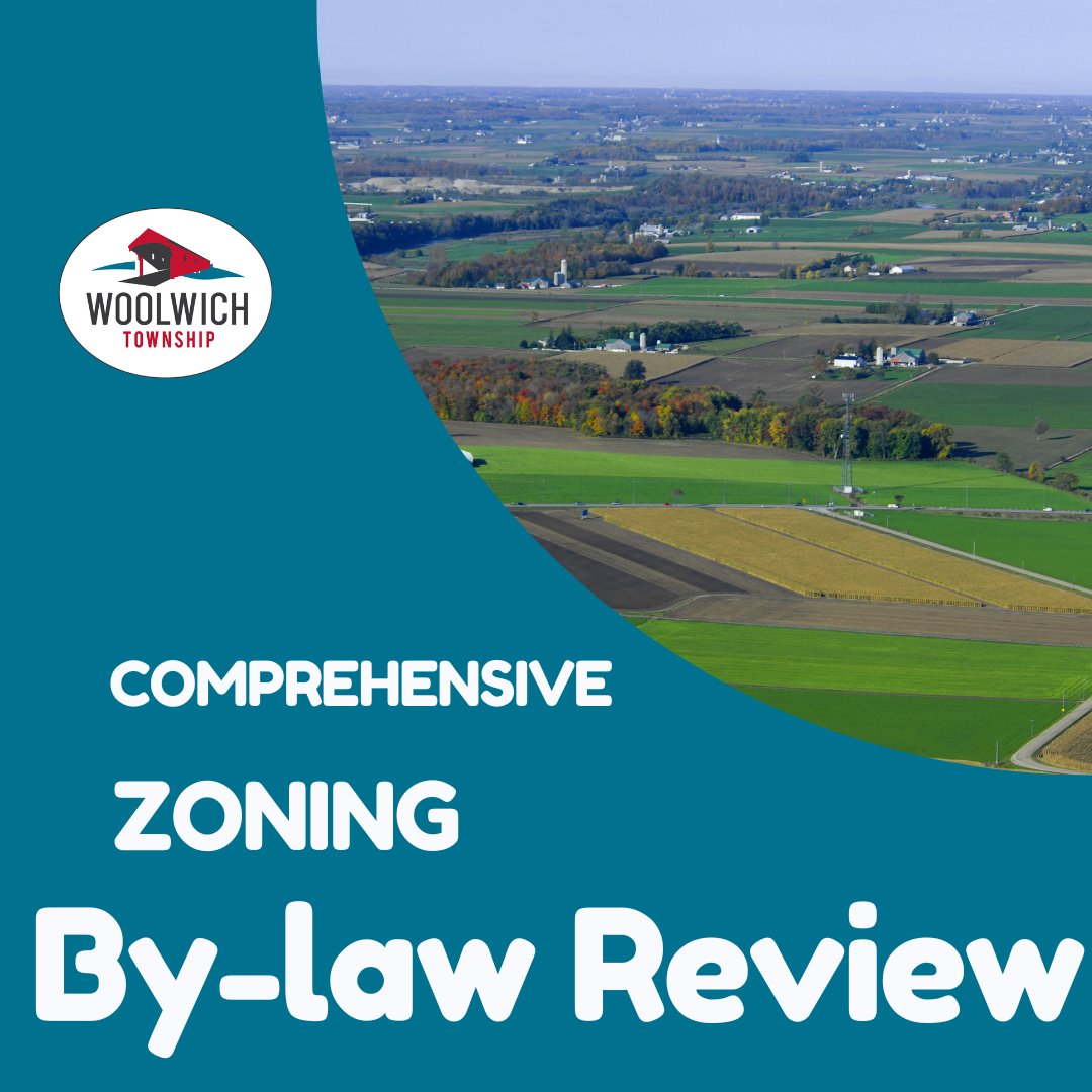 Woolwichupdates's tweet image. The Township is undertaking a comprehensive review of the Zoning By-law and will be holding three public open houses in Breslau, Elmira and St. Jacobs for you to get involved and learn more about the process.  

For additional details please visit: engagewr.ca/zoning-by-law-…