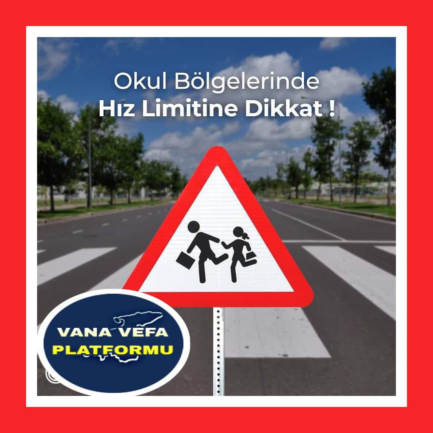 #OkullarAçıldı...
 Özellikle okul bölgelerinde tüm trafik kurallarına uymaya özen gösterelim.

#vanaVEFAplatformu