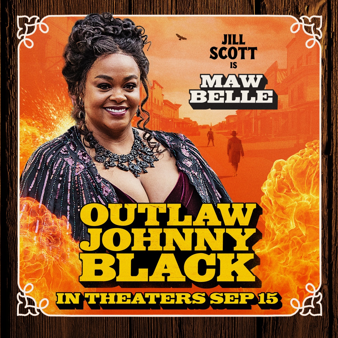 OUTLAW JOHNNY BLACK | IN THEATERS SEPTEMBER 15! Starring Anika Noni Rose, Erika Ash, and Jill Scott! BUY TICKETS NOW! bit.ly/OutlawJohnnyBl… #film #movies #newfilms #newreleases