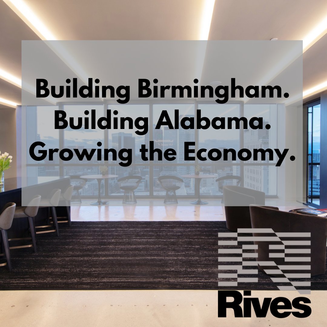Construction brings fresh possibilities to Alabama. Rives is proud to contribute to the industry that plays a vital role in driving Alabama's economic growth.
brnw.ch/21wCynp

#RivesConstruction #GeneralContractor #BuildingBirmingham #GrowingEconomy