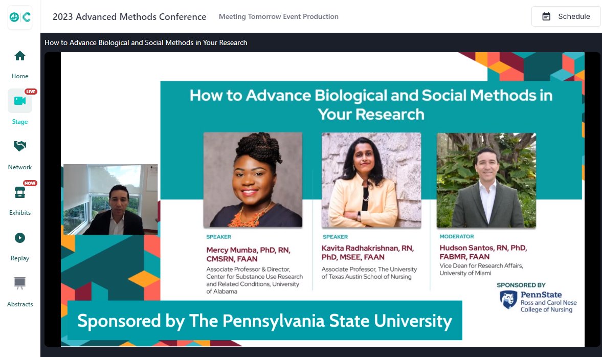 Join @DrMercyMumba1 @uaccn and Kavita Radhakrishnan @LonghornNursing for “How to Advance Biological and Social Methods in Your Research” at #2023AdvancedMethods, sponsored by @PennNese.