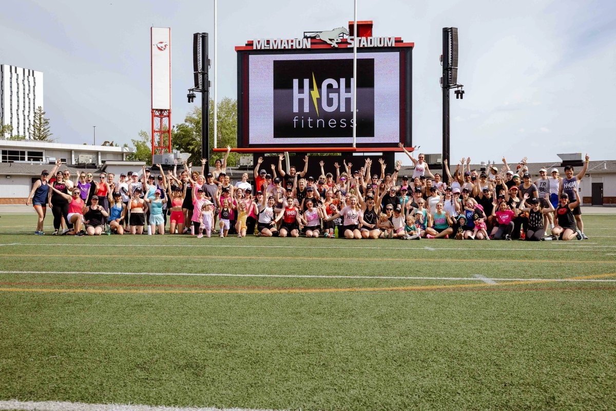 TerryFoxCalgary's tweet image. Join High Fitness this Saturday Sept 16 at McMahon Stadium for a family-friendly workout to raise money for #TerryFoxRunCalgary! 🤸 Get moving, leave smiling and raise money for a great cause. All ages and fitness levels welcome. Entry by donation. ℹ️  buff.ly/47ZX0uF