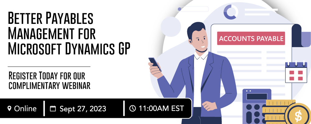 Paradigm_Consul's tweet image. Better Payables Management for Microsoft Dynamics GP with @Mekorma_GP | Webinar 9/27/23 | Register Today!
#payablesmanagement #mekorma #PTCsolutions
paradigmtechnologyconsulting.com/event/event-me…