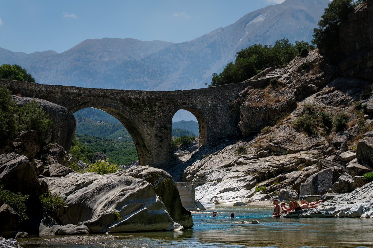DriveAlbania's tweet photo. Stopped for a swim… https://t.co/e1FrdwqgMN