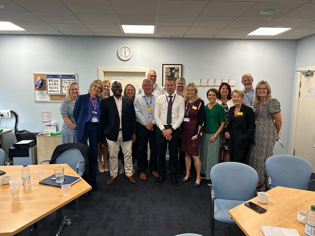 ⁦@uhbwNHS⁩ ⁦@SironaCIC⁩ Exec teams working together to improve how we join up care for local people in ⁦@BNSSG_ICB⁩ ⁦@drstuartwalker⁩ ⁦@deirdre_fowler1⁩ ⁦⁩