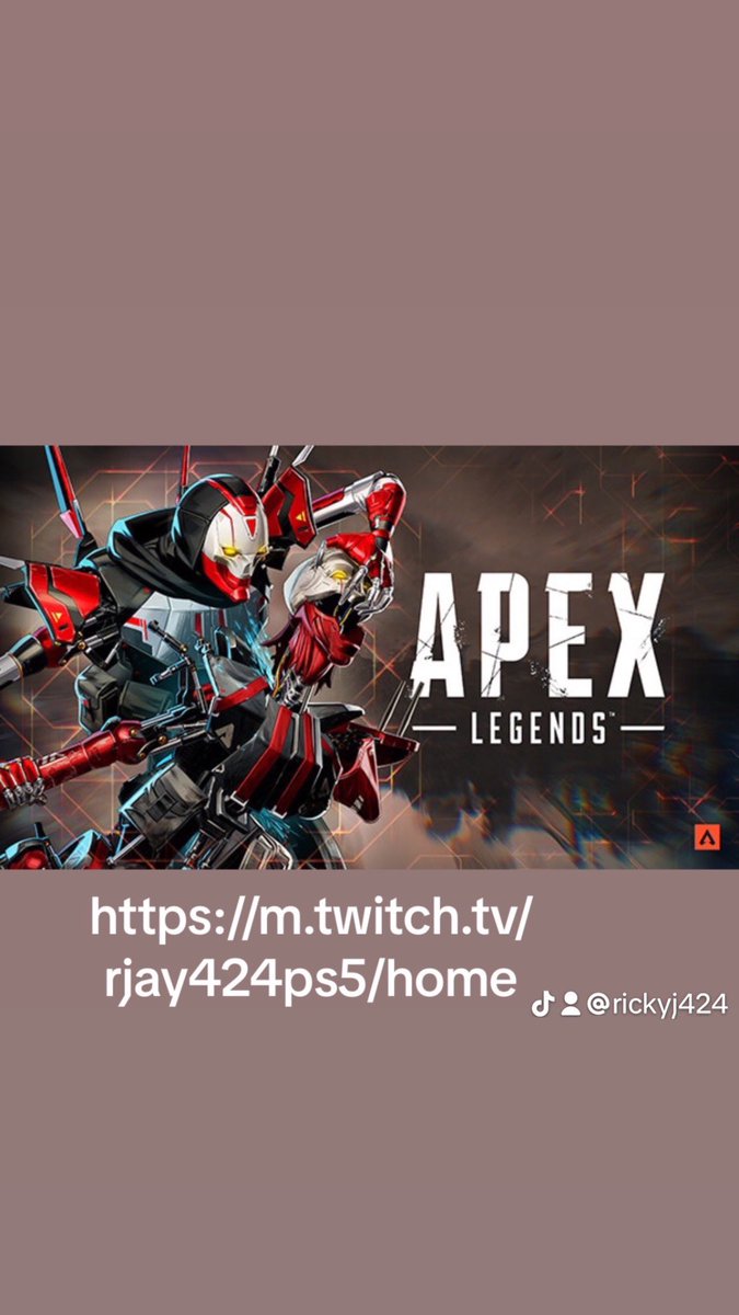 Rjay424Gaming's tweet photo. https://t.co/QxsXTkRlbj going in 30 mins come hang out be yourself everyone welcome I’ll be playing apex legends #apex #apexlegends #apexbattleroyal #twitch #twitchstreamer #tattooedstreamer #apexstreamer #apexlegendsstreamer #followme #comehangout https://t.co/bAJDIIigRl