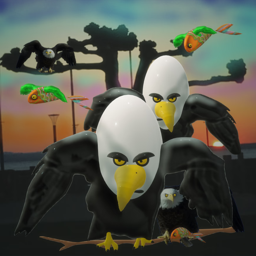 STrallalla's tweet photo. Check out my item listing on OpenSea! https://t.co/KRbYjWkDJx via @opensea
Grump Punks 3
"Flying Incognito" #001
π25 #MATIC
#1of1
Beware!
#Eagles #eagle #birdnfts #DigitalArtist #3dart #NFTCollection #OpenSeaCollection #maticnfts #PolygonNFTs #handmade #nft https://t.co/mZwB4bIsNx