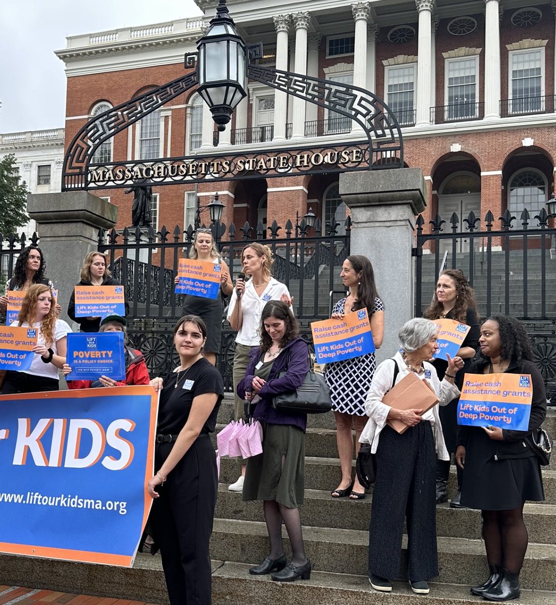 Families are struggling to keep food on the table: 1 in 3 households w/ children faced food insecurity last year. The <a href="/Gr8BosFoodBank/">The Greater Boston Food Bank</a> is proud to support the <a href="/LiftOurKidsMA/">Lift Our Kids MA</a> campaign to lift kids out of deep poverty. let's pass this bill! #EndDeepPoverty #mapoli